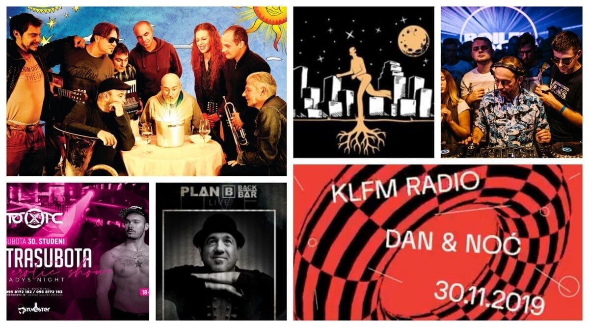 KAMO ZA VIKEND? Otvorenje 'kućica' i Gustafi, M.O.R.T., KLFM Radio Dan & Noć, Male Erotic Show, Neno Belan & Fiumens, Boiler Room, Bad+Mad, Zoran Jelenković