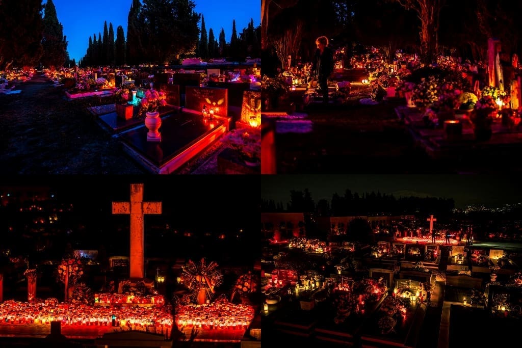 Dirljivi prizori s Lovrinca: Tisuće svijeća obasjalo posljednje počivalište Splićana