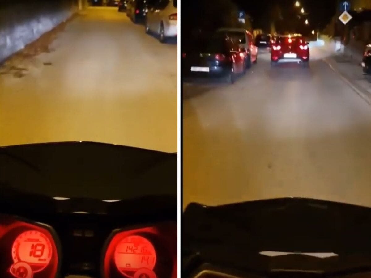 MOTORIST U NOĆNOJ AKCIJI Nova snimka vožnje splitskim ulicama širi se društvenim mrežama