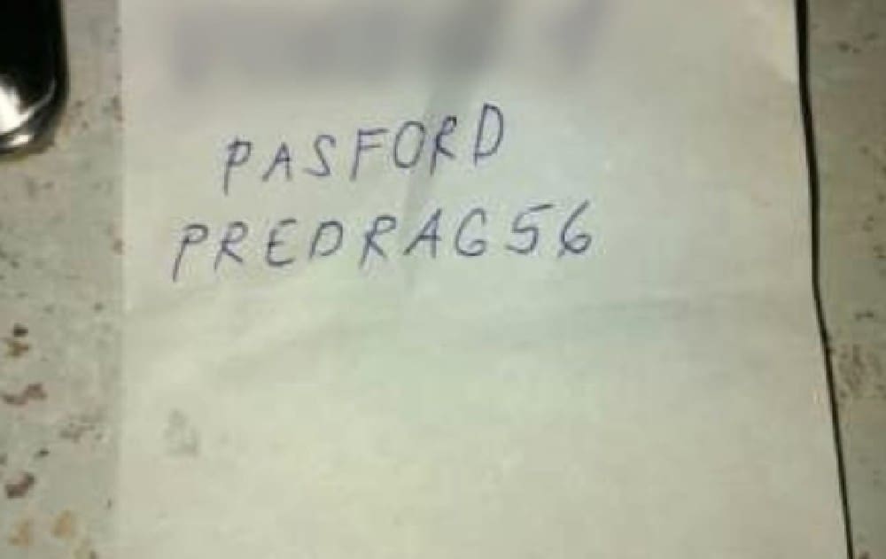 Ovo su upute za wi-fi u jednom dalmatinskom apartmanu