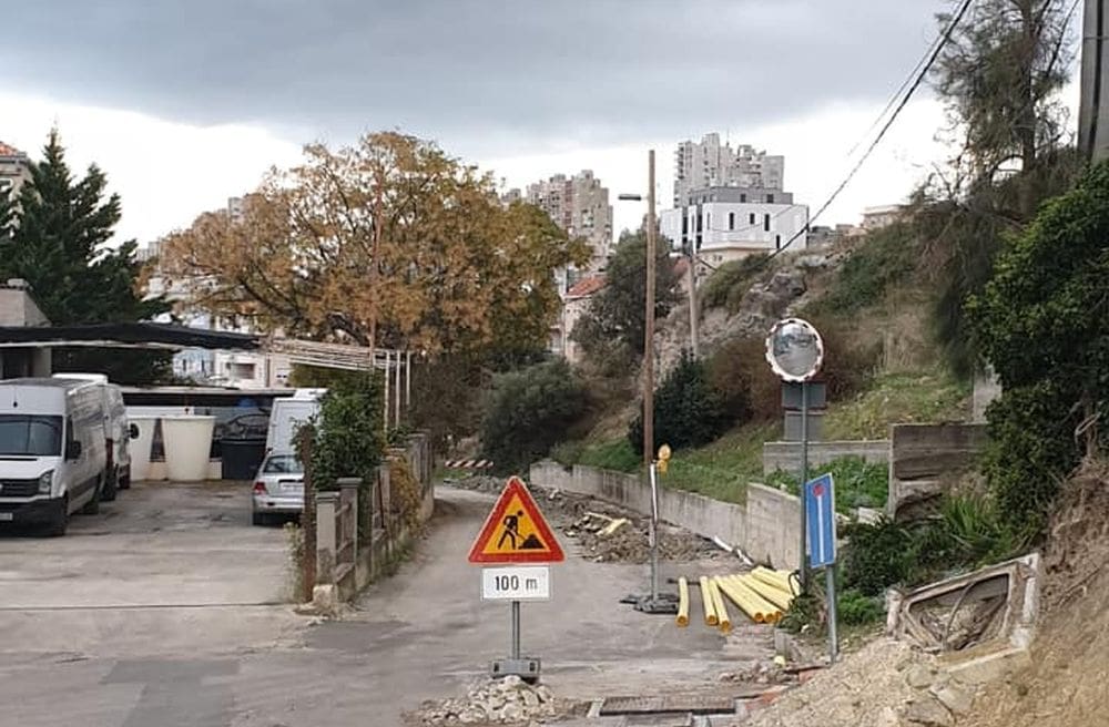 RADOVI VRIJEDNI 850 TISUĆA KUNA Krenula rekonstrukcija ulice Put Žnjana