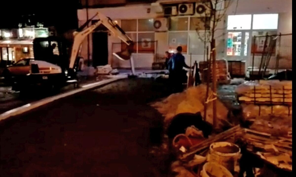 I TO JE MOGUĆE Radovi na Šperunu se obavljaju i tijekom noći