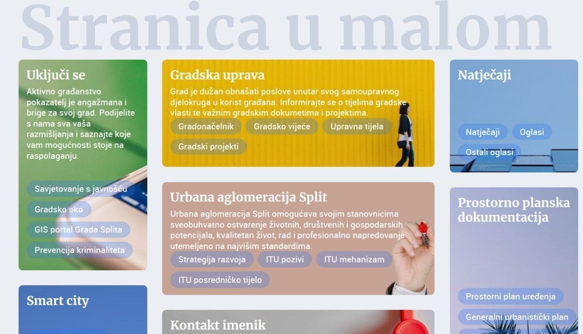Grad Split lansirao novu web stranicu: "Posjetiteljima omogućava lakši pronalazak važnih informacija"