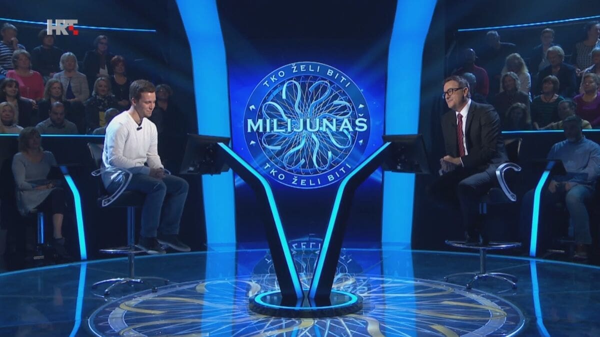 Student oduševio na Milijunašu: Uz iskorišten džoker, otvorio pitanje za četvrt milijuna kuna
