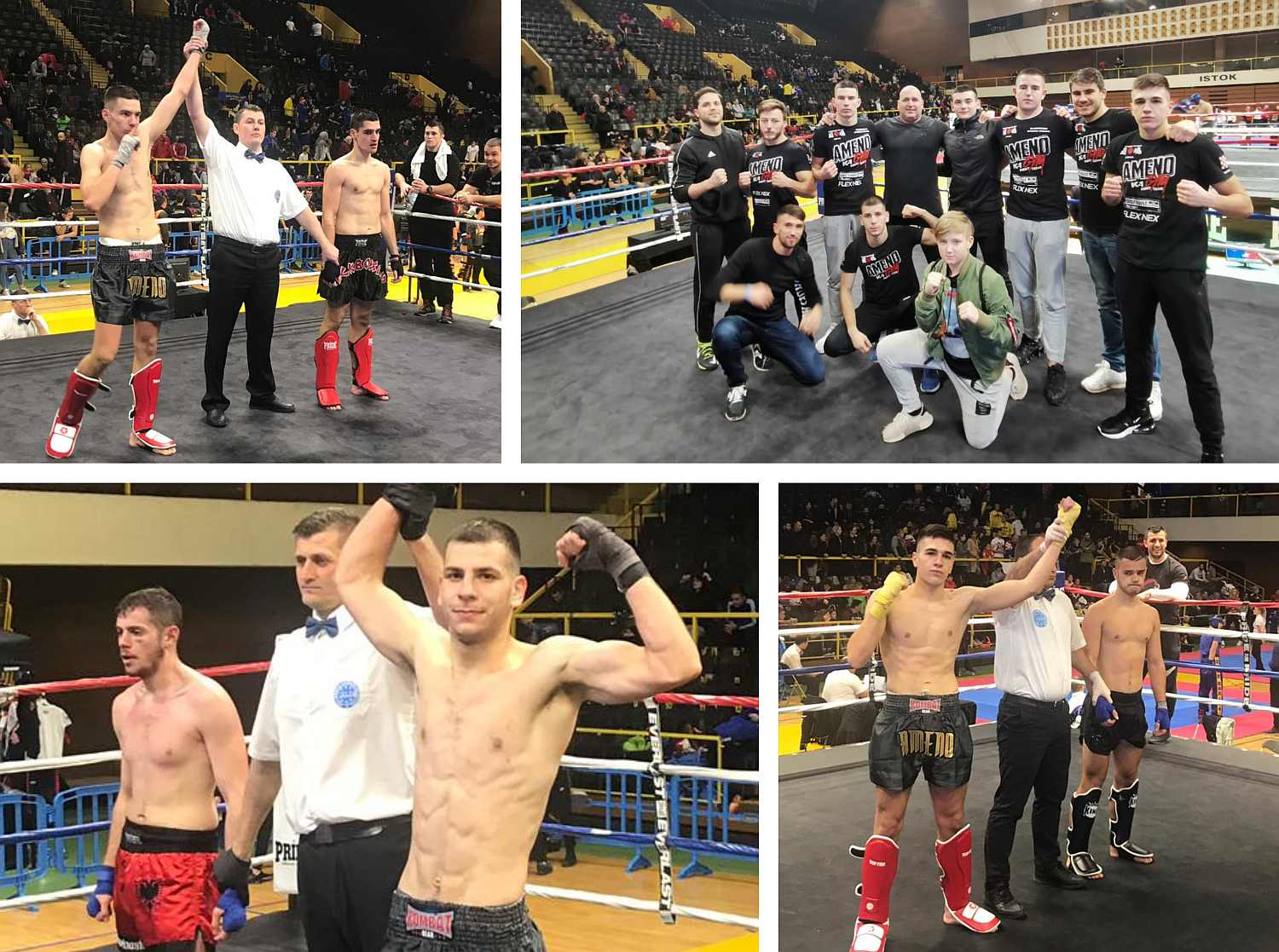 MEMORIJAL DAVOR JOVIĆ Na međunarodnom kickboxing turniru u Splitu nastupilo 668 boraca: KBK Ameno ostvario zavidan rezultat