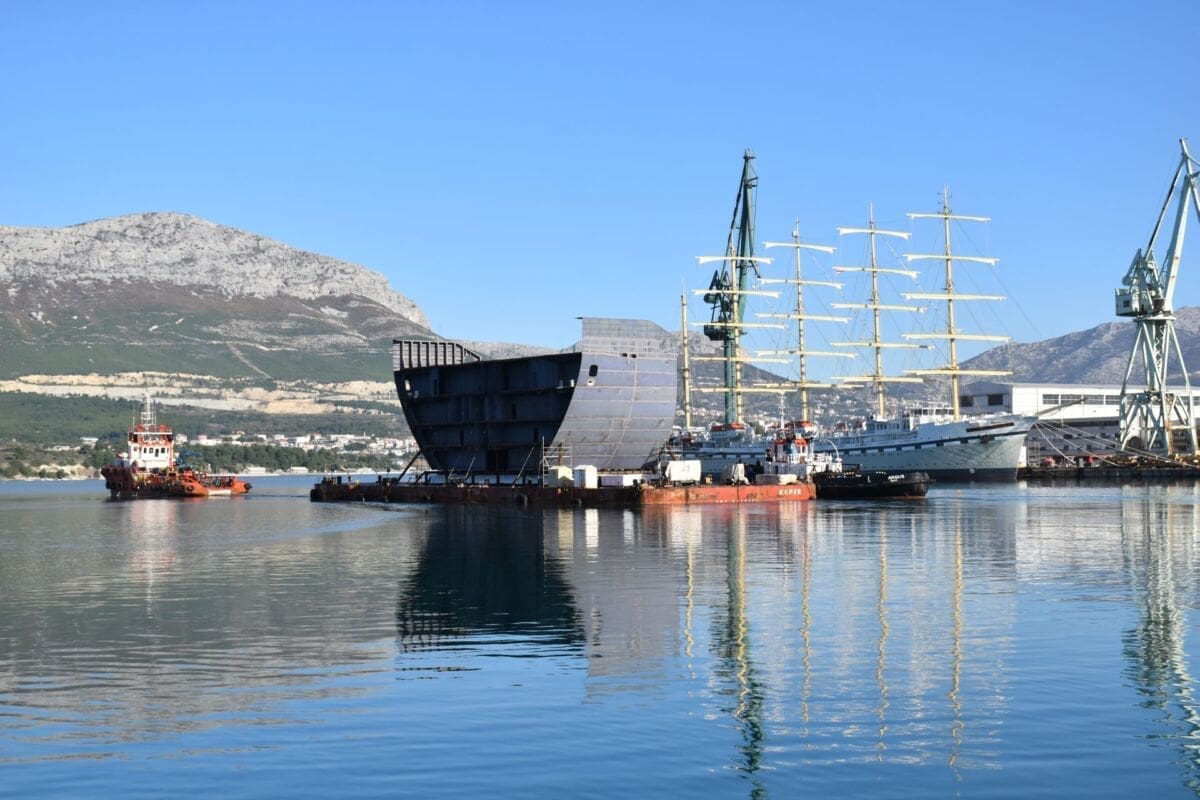 Brodosplit izvršio nesvakidašnji transport