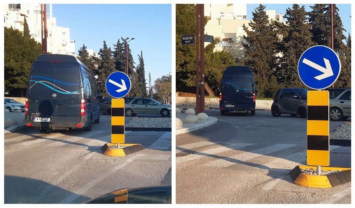 VOZAČKA NEKULTURA Pogledajte na koji se način pokušavaju izbjeći gužve u Velebitskoj ulici
