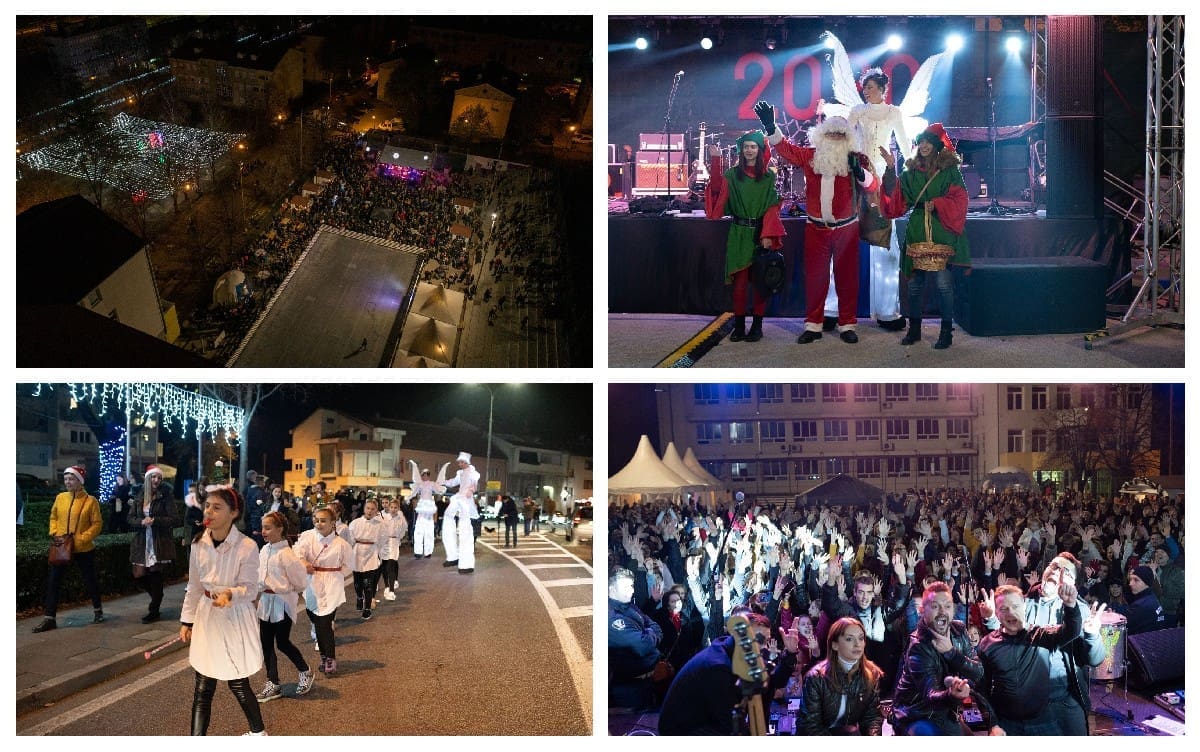 SPEKTAKULARAN POČETAK Koncertom Vatre otvoren Advent u Kninu!