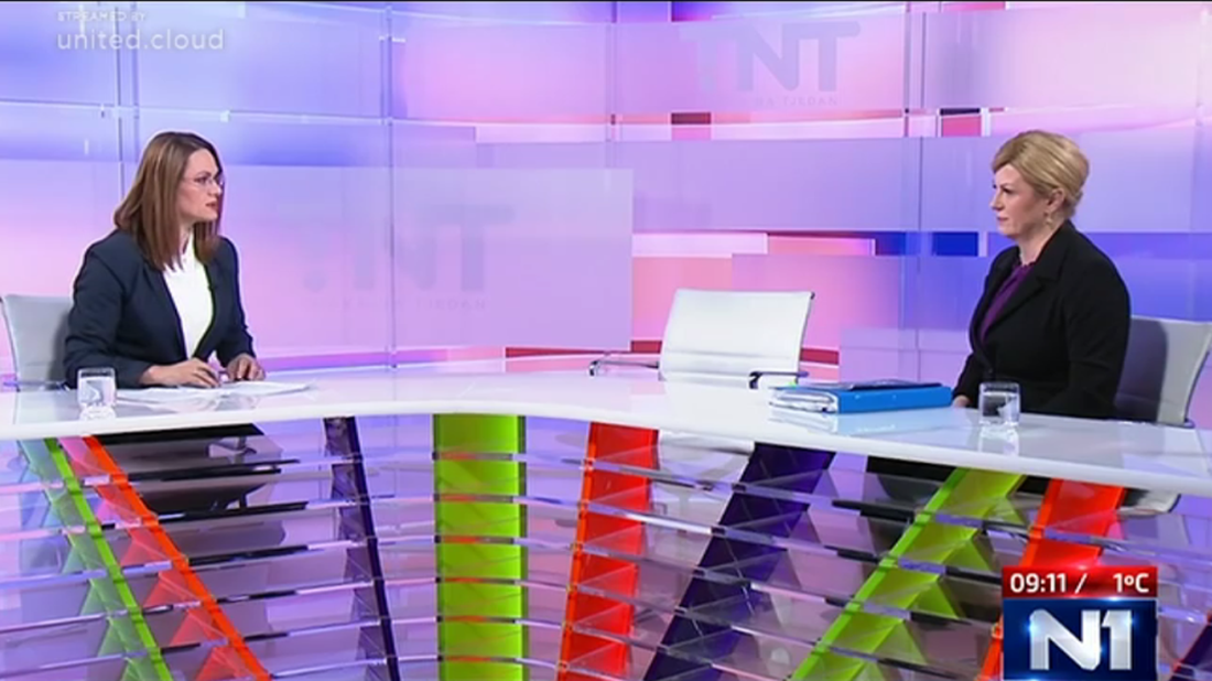 PREDSJEDNIČKA DEBATA Predsjednica stigla, ali Milanovića nema; gdje je?