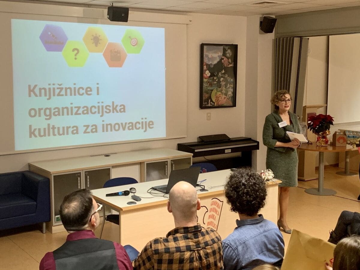 U organizaciji Gradske knjižnice Marka Marulića održan stručni skup "Knjižnice i organizacijska kultura za inovacije"