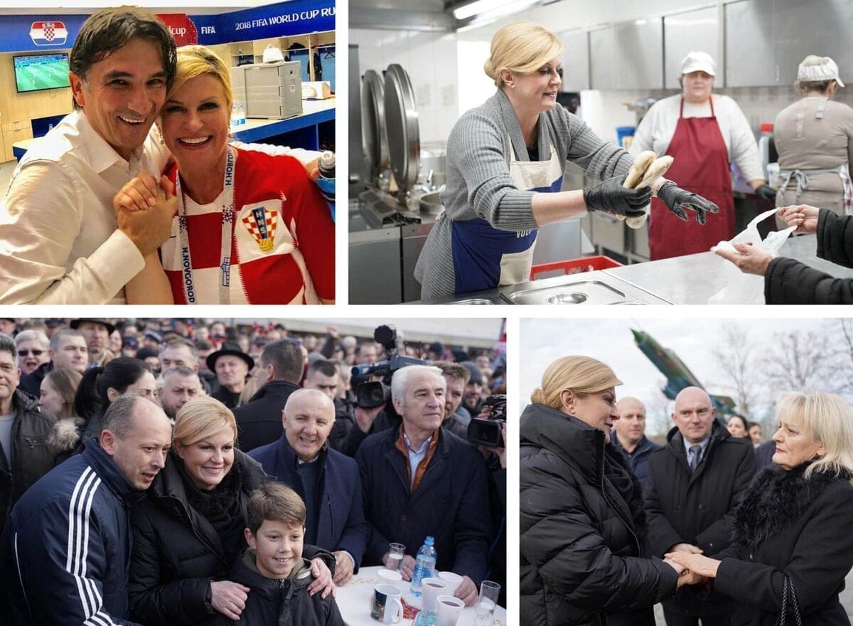 Radno Silvestrovo: Kolindu podržali je Dalić i Marić, pa volontirala u kuhinji i servirala hranu beskućnicima