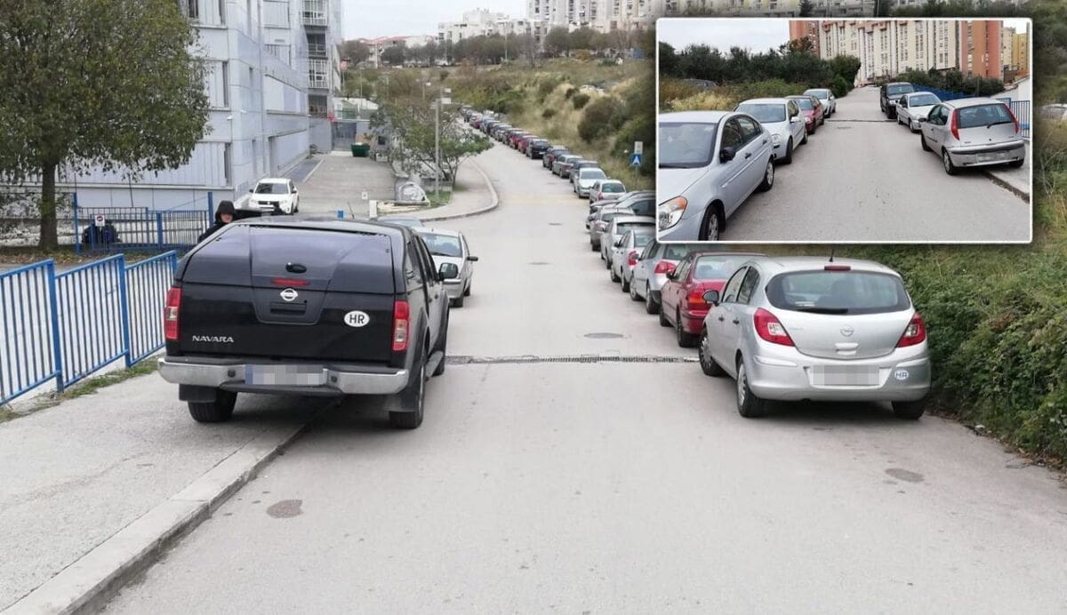 Što bi se dogodilo kada bi na splitskom Kampusu izbio požar? Pogledajte situaciju s parkiranim automobilima