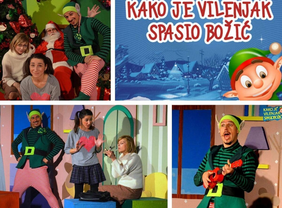 Dječja predstava "Kako je vilenjak spasio Božić" pobudila veliki interes: Prva splitska izvedba rasprodana, vilenjak ide i na Hvar!