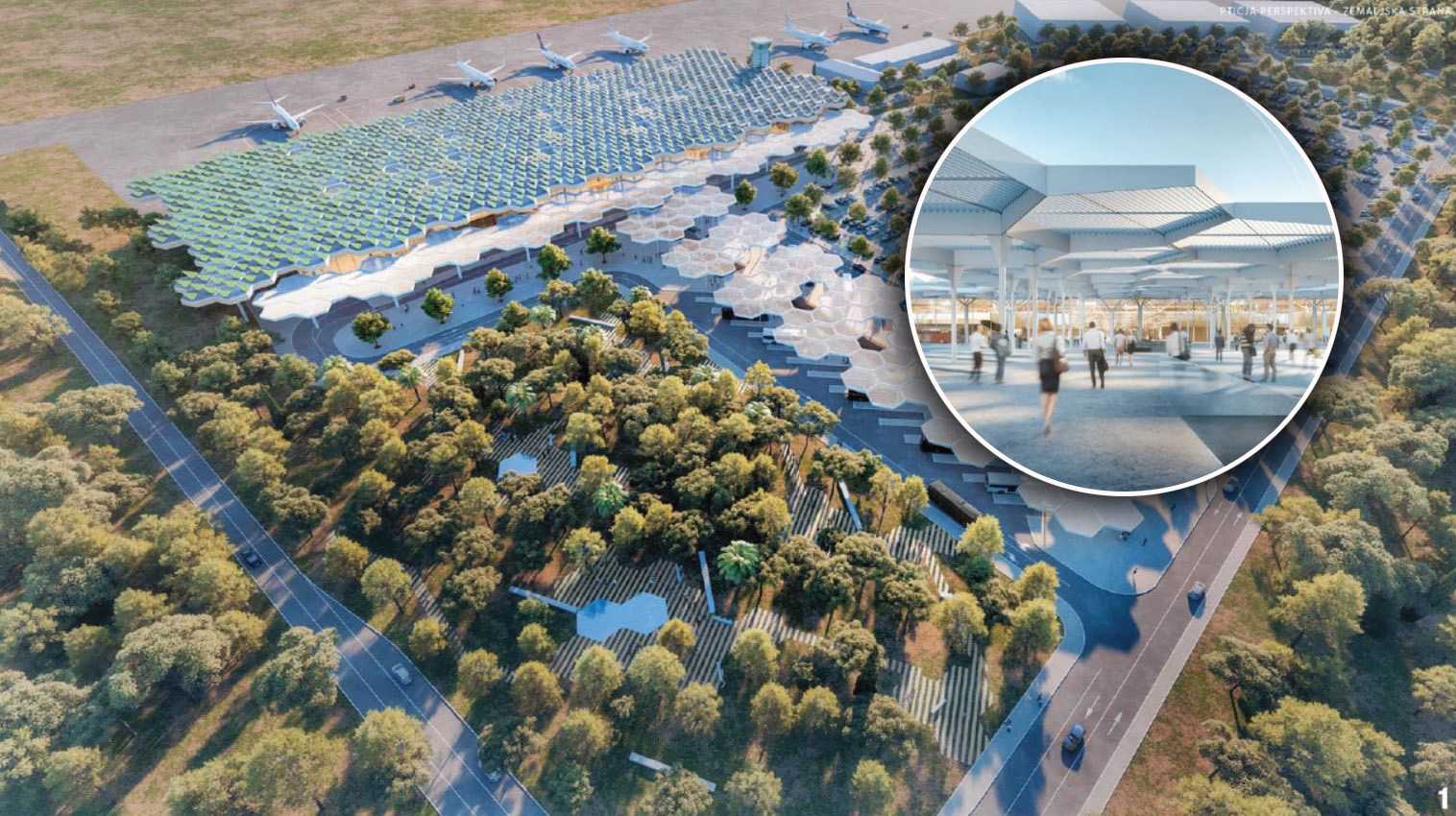 Nakon Splita, još jedan dalmatinski aerodrom bit će među najljepšima u zemlji: Pogledajte idejno rješenje splitskog arhitekta