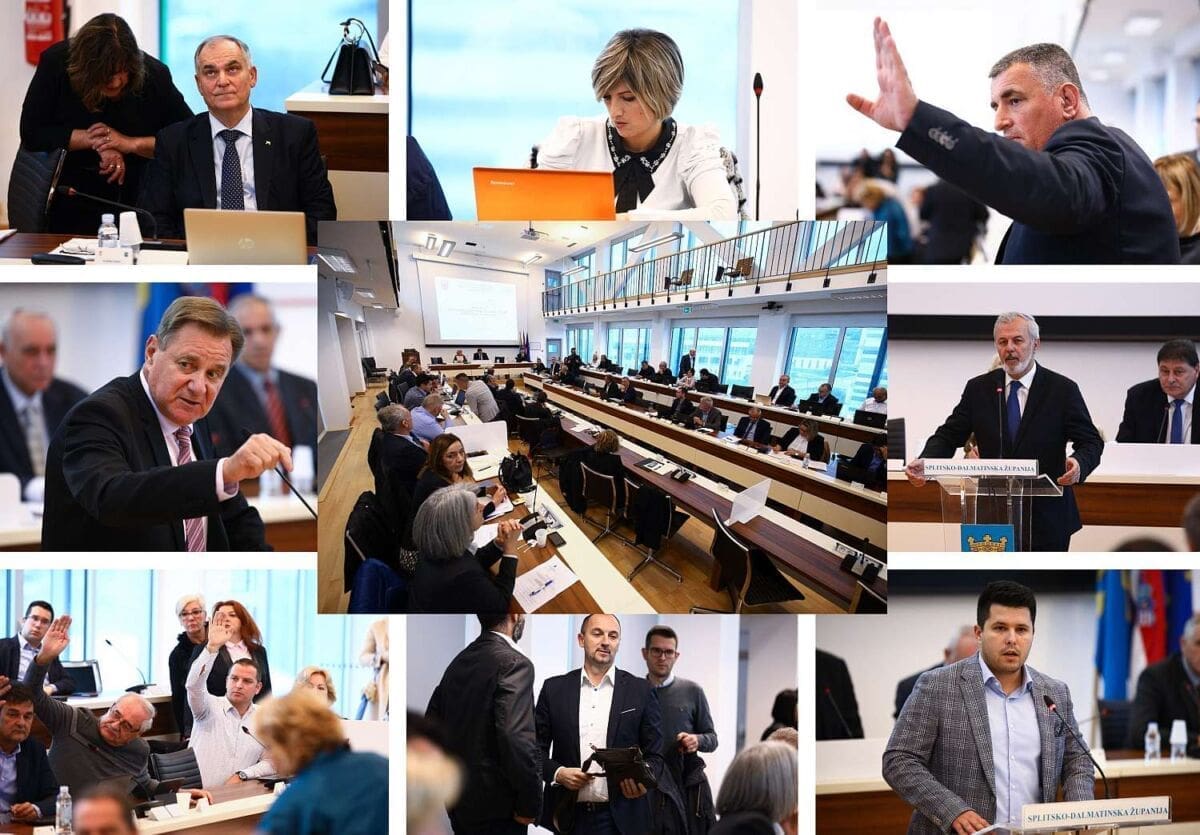TEŠKE RIJEČI NA ŽUPANIJSKOJ SKUPŠTINI Pred vijećnicima prijedlog proračuna za 2020: Verbalno "pleskanje" Sanadera i Bulja