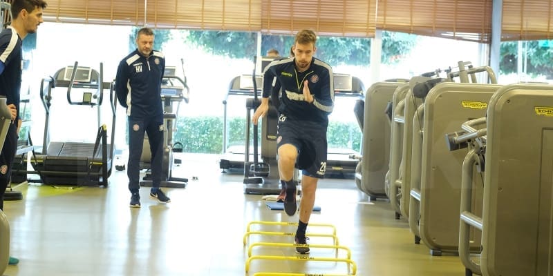 Hajdukovi igrači započeli drugi dan treninga snažno i eksplozivno