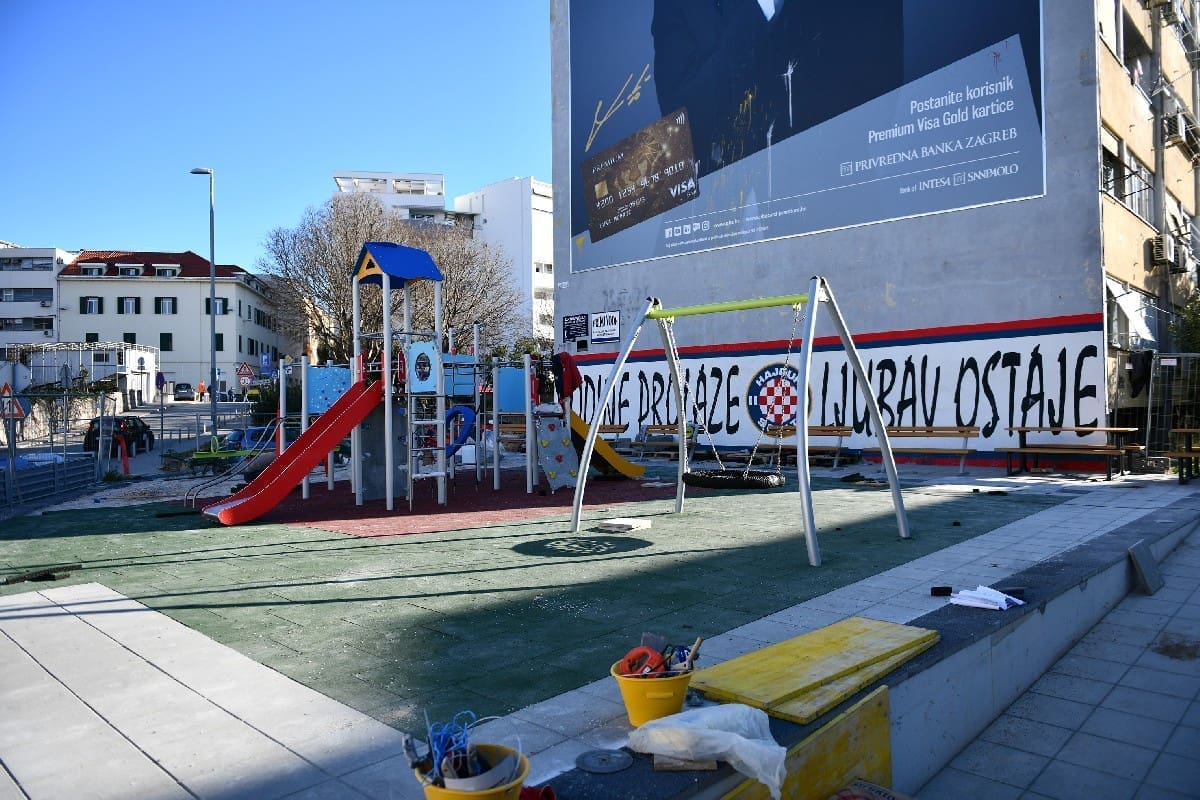 RADOST ZA SPLITSKU DJECU Dobit će novo igralište, evo kako napreduju radovi