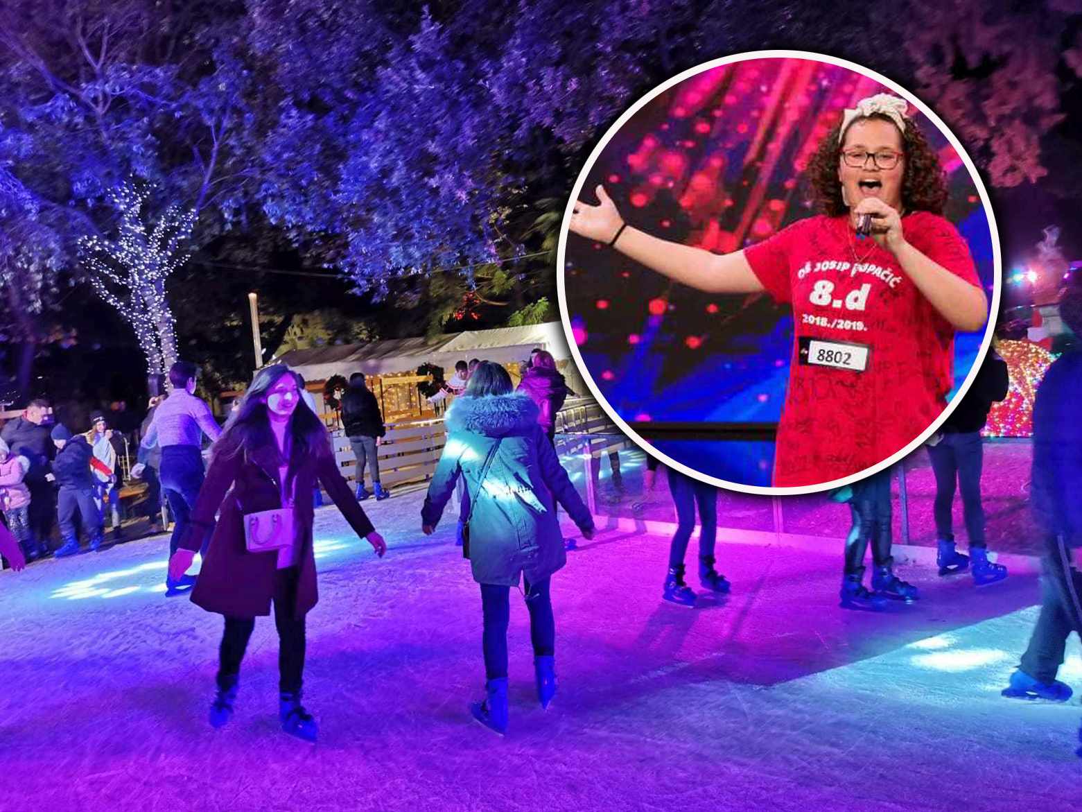 Gabriela Braičić na zatvaranju Ledenog parka Đardin