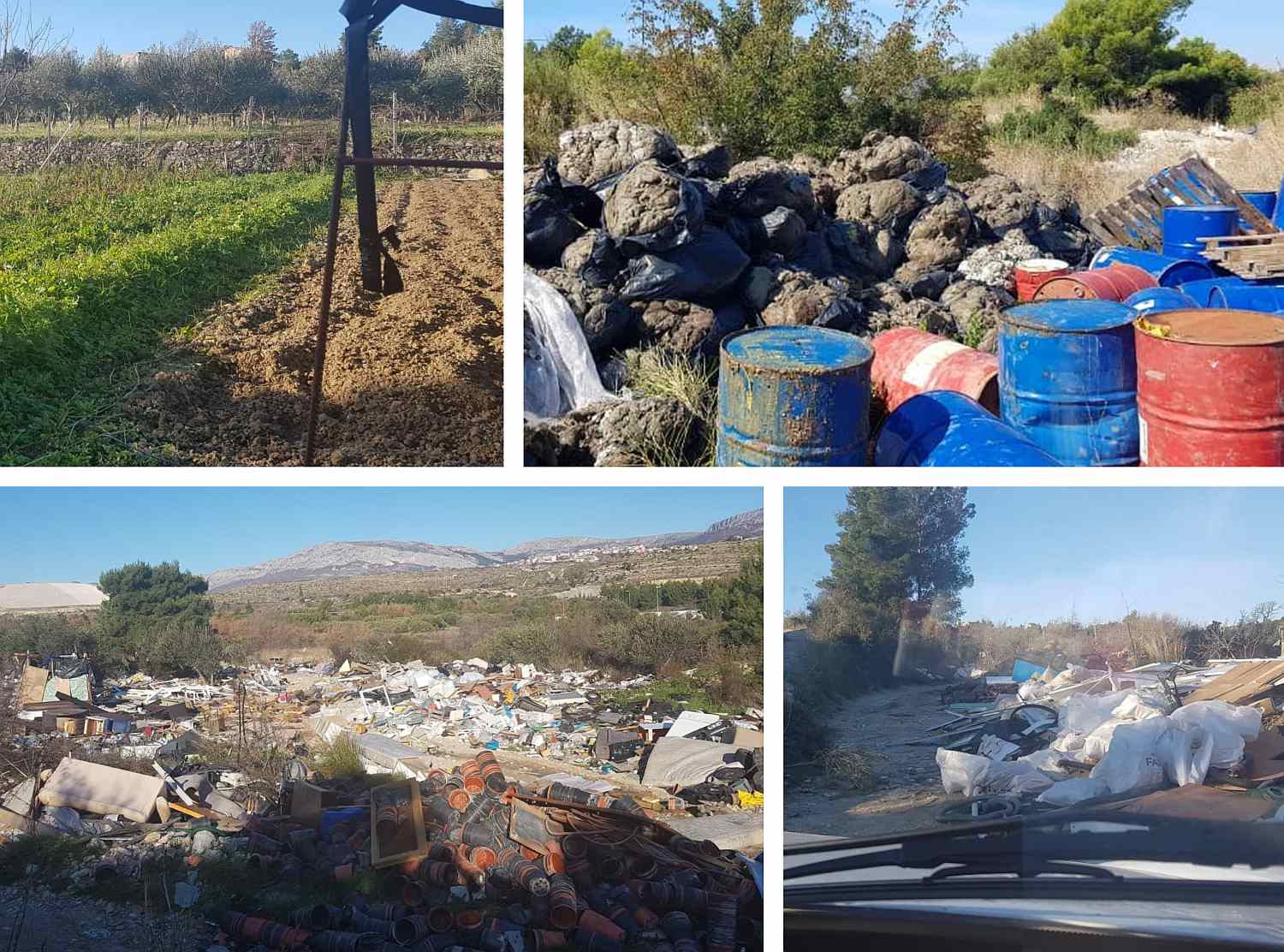 OVO SE DOGAĐA U SPLITU Ljudima na put odložili toliko otpada da više ne mogu automobilom do vlastite zemlje!