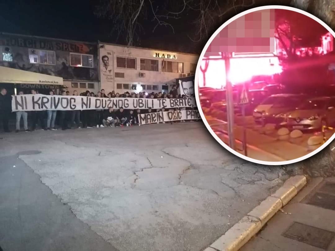 TORCIDA PORUČILA: "Ni krivog ni dužnog ubili te brate, prokleti oni koji ti mrtvo ime blate"