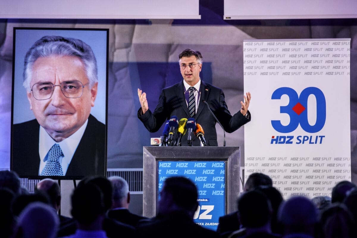 Plenković u Splitu o unutarstranačkim izborima: "Ovo vodstvo HDZ-a iza sebe ima velika postignuća i o tome treba voditi računa"