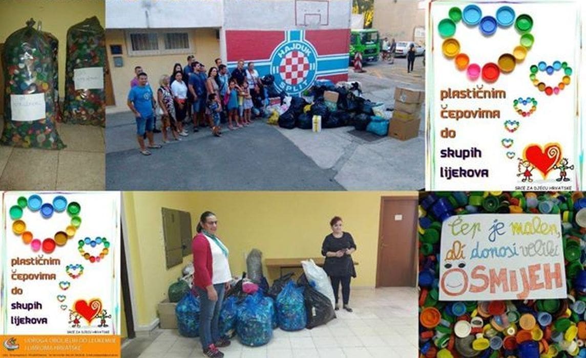 GK Spinut u humanitarnoj akciji, plastičnim čepovima dolaze do skupih lijekova
