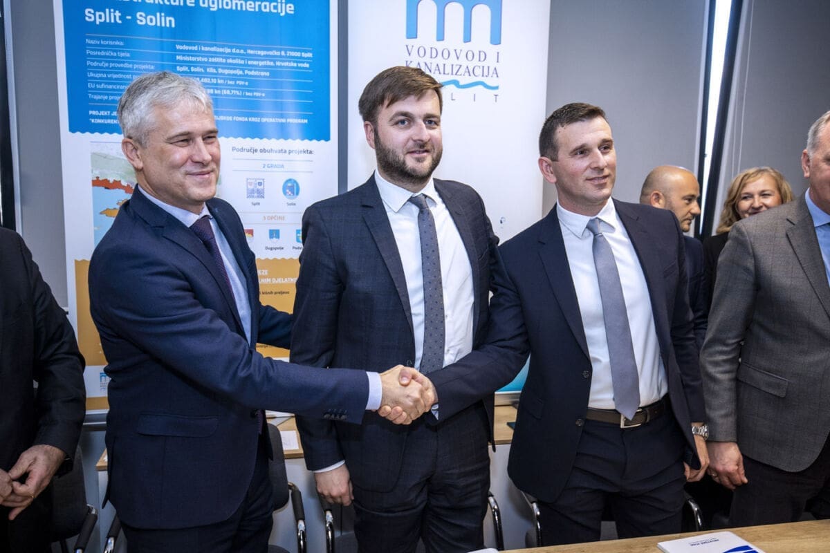 U SPLITU POTPISAN UGOVOR Kreće realizacija infrastrukturnog projekta vrijednog 1,8 milijardi kuna