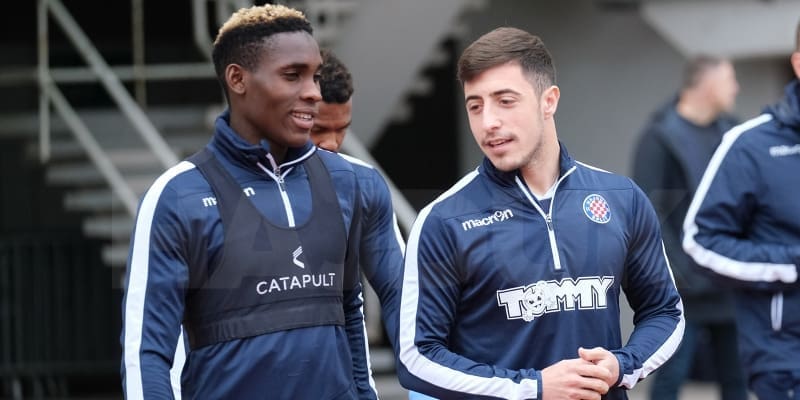 Hajdukovci odradili posljednji trening prije odlaska u Varaždin