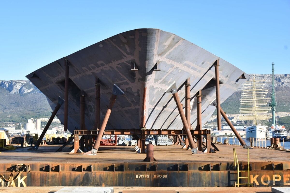 Brodosplit isporučio nove megasekcije za grupaciju Fincantieri