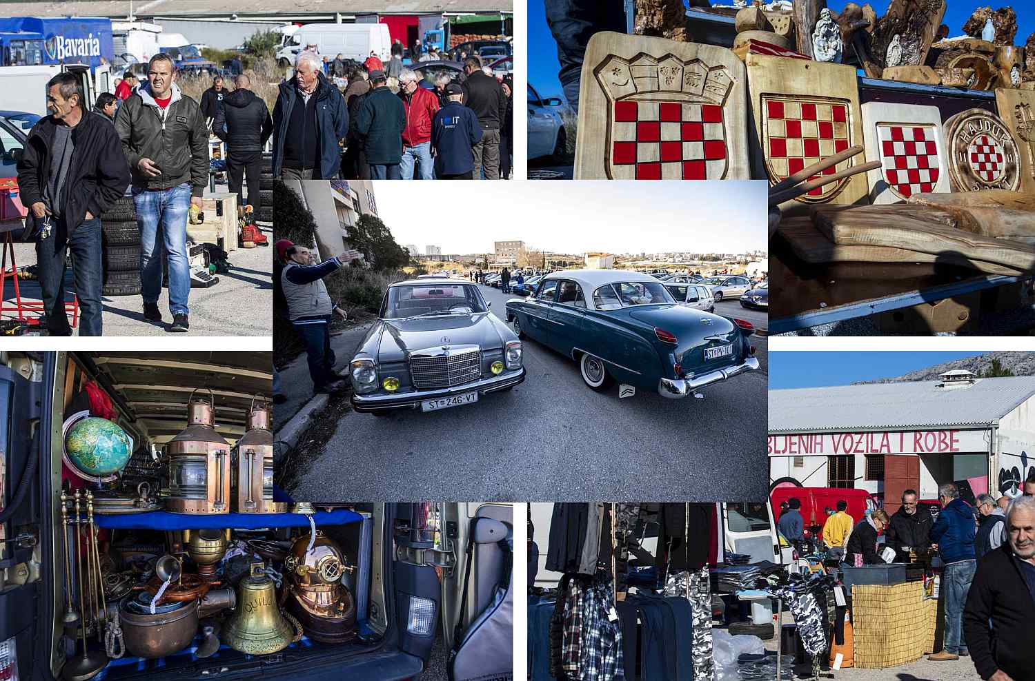 OD ĆEVAPA DO RABLJENIH AUTOMOBILA Sajam na Dračevcu svake nedjelje nudi gotovo sve: Mercedes E-klase – da se kupiti za pravu "siću"