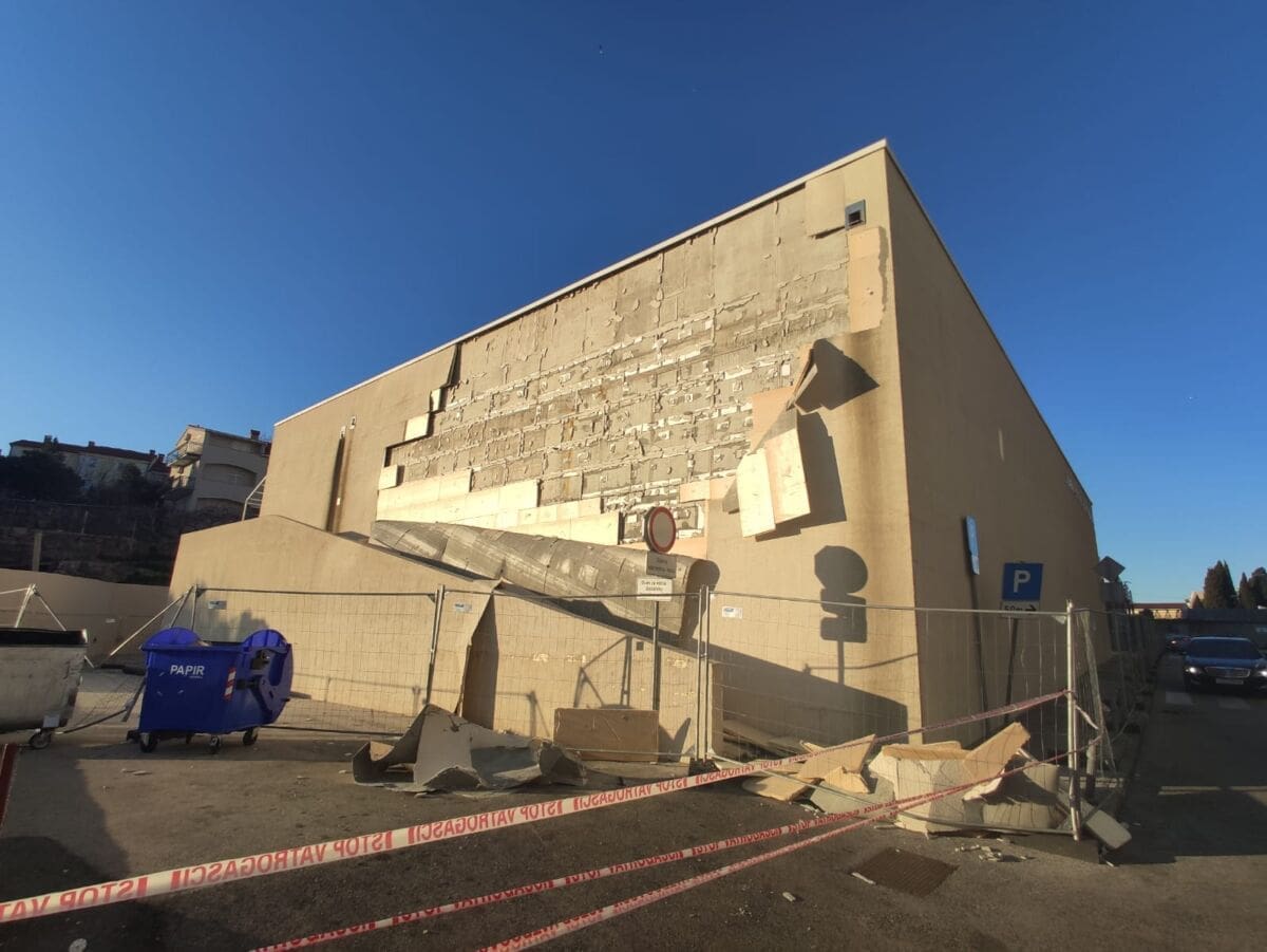 DOBRU SU SE SJETILI Ministarstvo ulaže 2,5 milijuna kuna u obnovu fasade splitske Zdravstvene škole