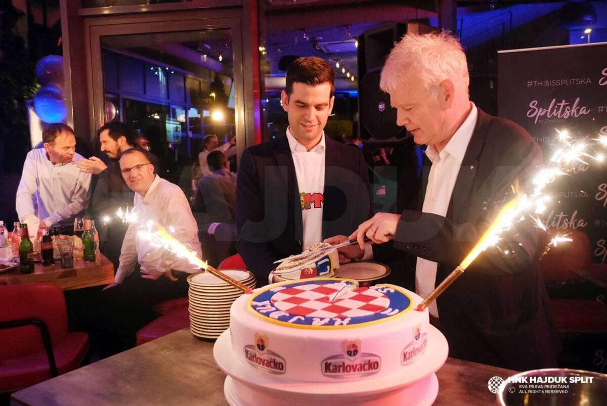 HAJDUKOVA ROĐENDANSKA FEŠTA U SPLITSKOJ Karlovačko i Hajduk nastavljaju uspješnu suradnju