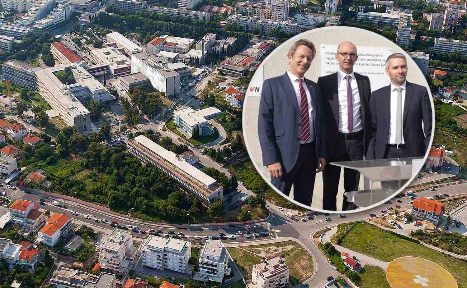 GODIŠNJA UŠTEDA 4 MILIJUNA KUNA KBC na Križinama spojen na plin: "Sada će zrak u Splitu biti čišći"