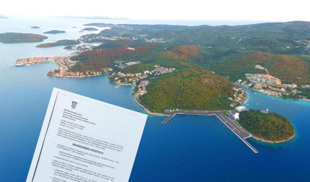 PROJEKT VRIJEDAN 150 MILIJUNA KUNA Ishodovana građevinska dozvola za izgradnju Nove luke Korčula