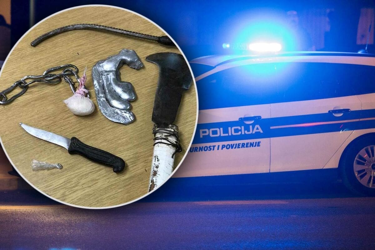 METALNOM ŠIPKOM NA INTERVENTNOG POLICAJCA Zaustavili Renault splitskih tablica, a onda je krenuo napad