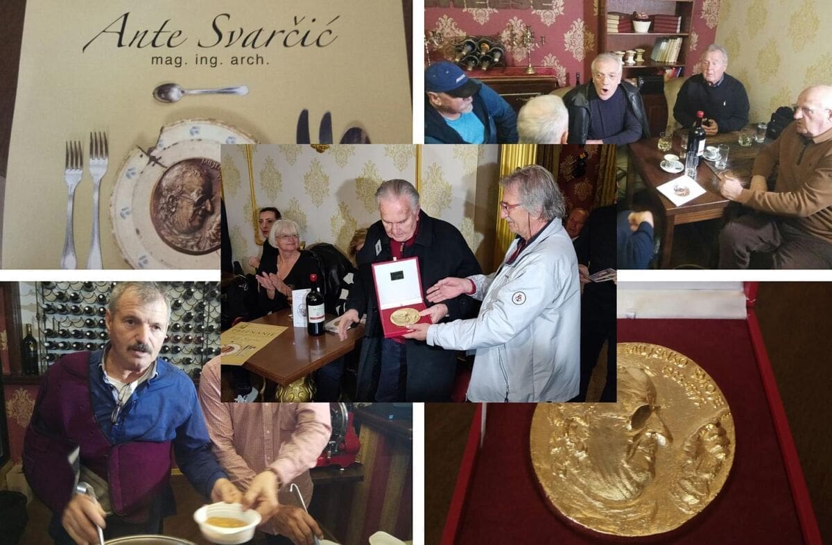 SMOJINA MARENDA Smojina plaketa arhitektu Anti Svarčiću: "Boris Kragić je više od fotografa"