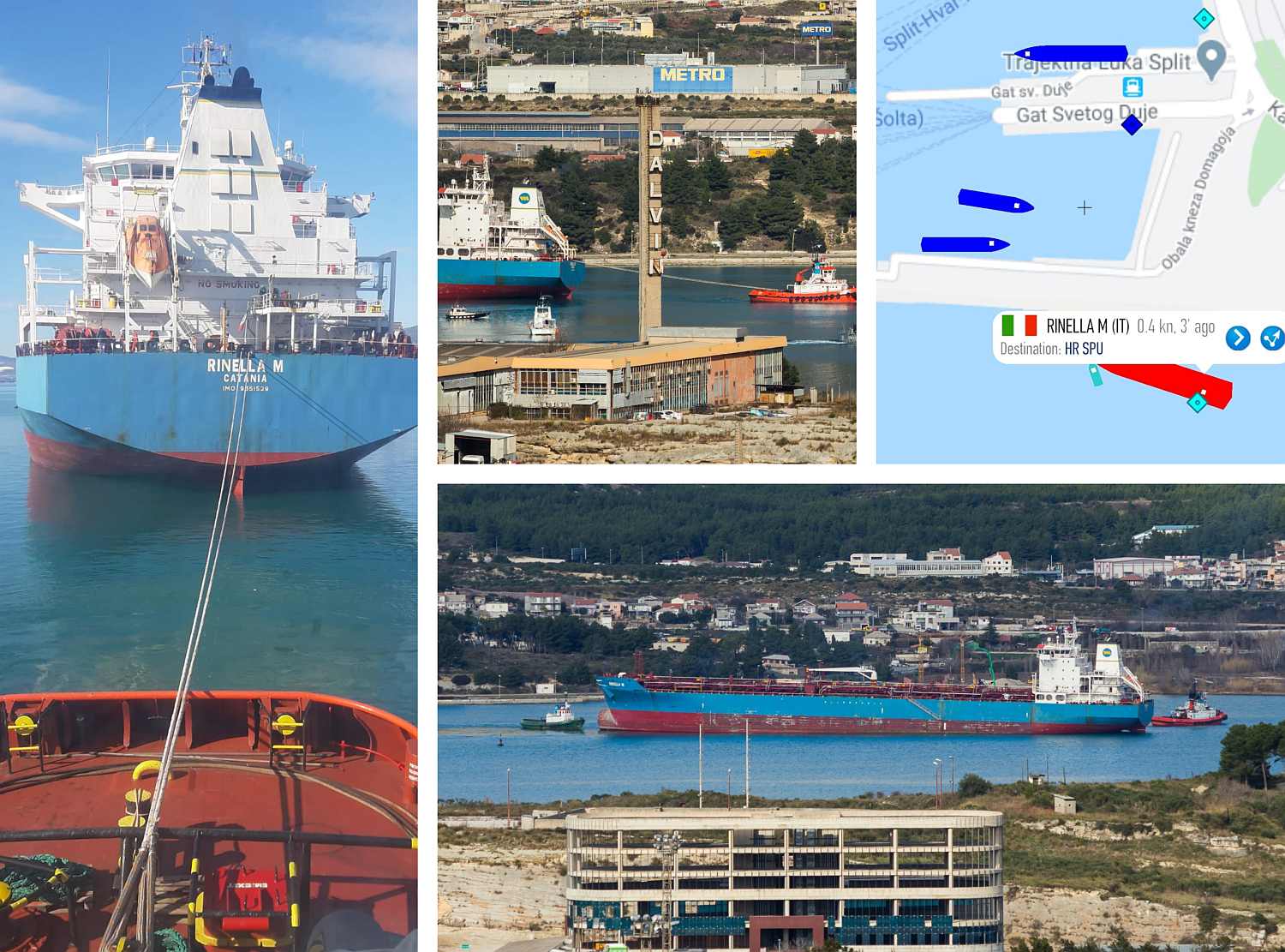 Pogledajte kako je akcija odsukavanja izgledala s remorkera: "Brod se vrlo brzo odsukao, u roku od pet minuta od kada smo ga povukli"