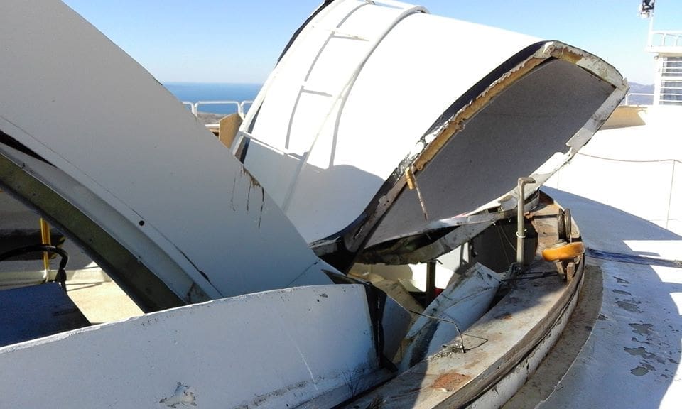 TOTALNA ŠTETA Orkanska tramontana potpuno uništila kupolu Zvjezdanog sela Mosor!