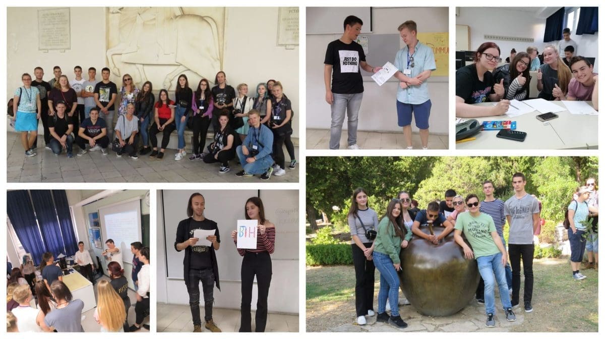 "Beyond the horizon" Trogirski učenici upoznali češke kolege s ljepotama Trogira i Splita, zaigrali i na picigin