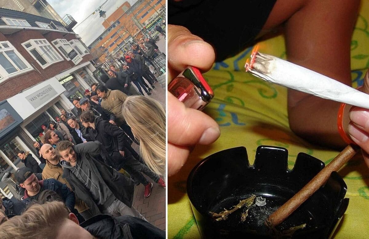 PANIKA U NIZOZEMSKOJ Pogledajte redove u Amsterdamu uoči zatvaranja Coffeeshopova