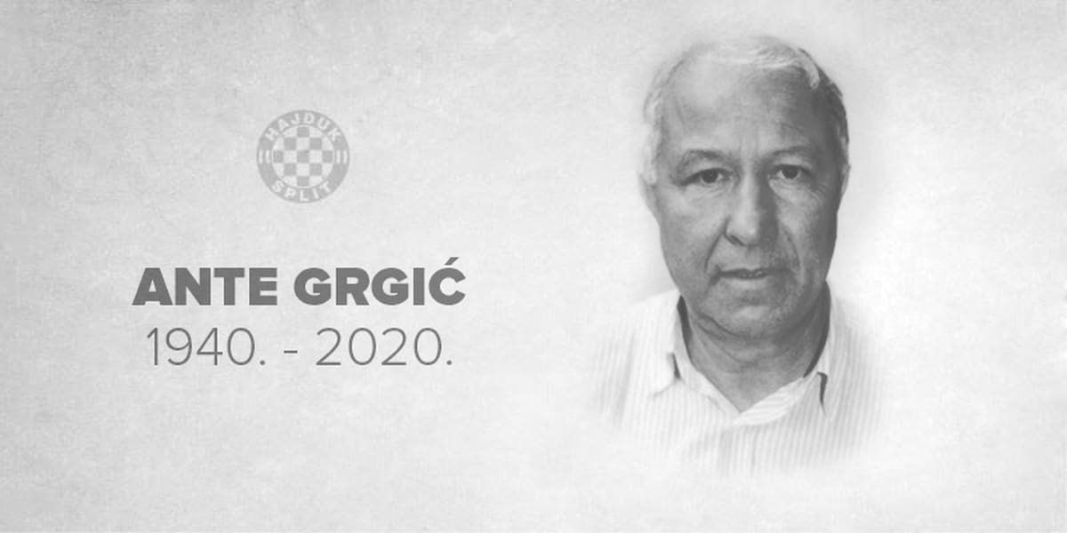 Preminuo bivši igrač Hajduka Ante Grgić