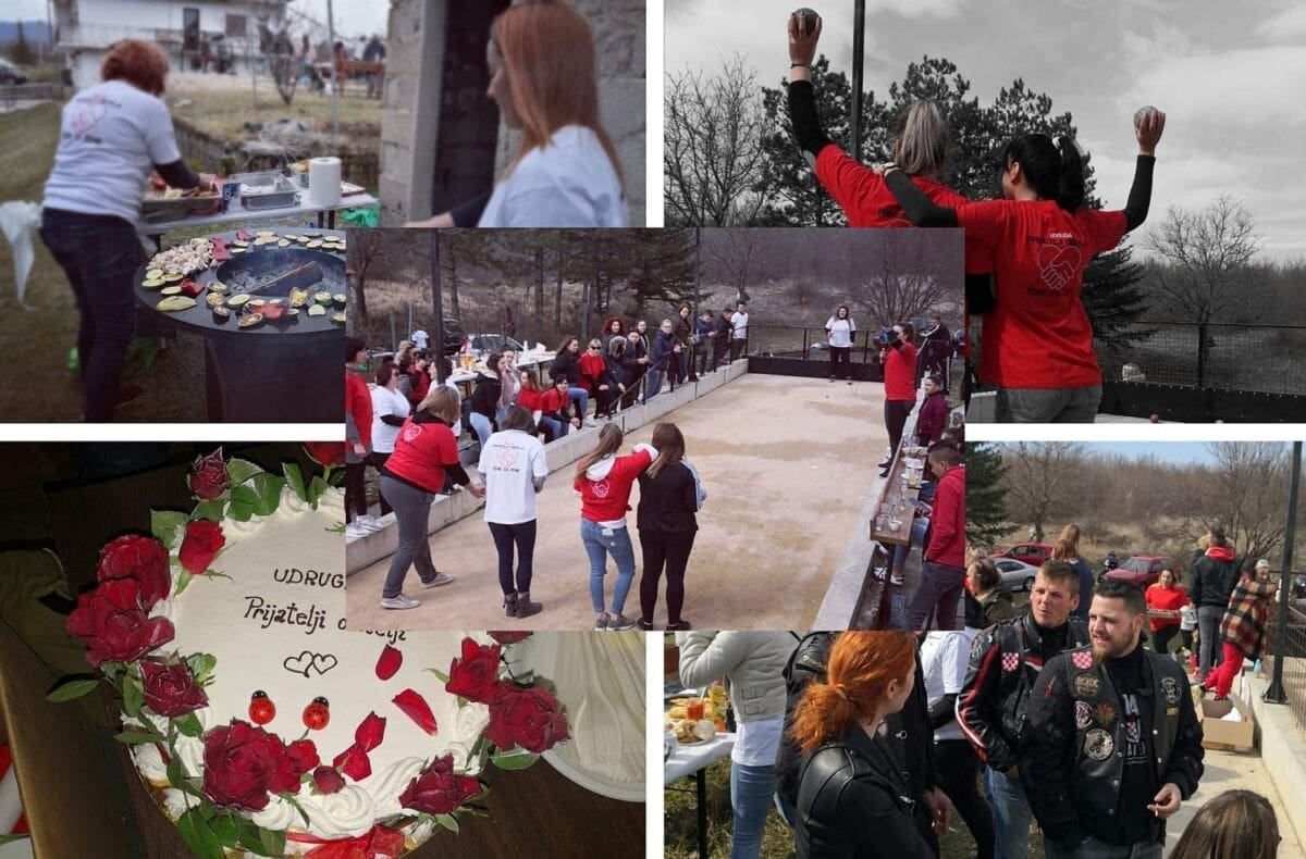 TRILJANKE ZASUKALE RUKAVE I HUMANITARNO IGRALE BALOTE Prihod namijenjen ženama oboljelim od raka