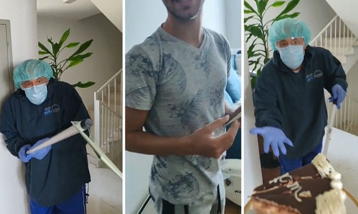 URNEBESNO Splitski rođendan u vrijeme korone