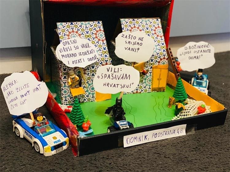 U OČIMA DJECE SVIJET JE LJEPŠI Dječak iz Podstrane oduševio Stožer, ministar ga iznenadio poklonom