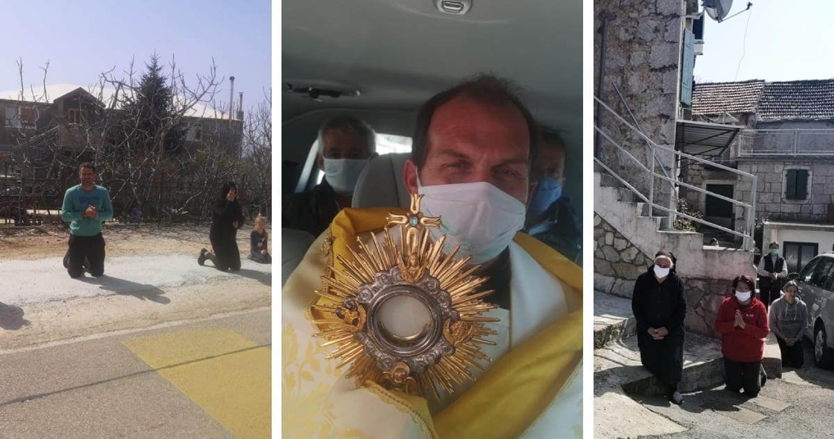 POVIJESNI PRIZORI IZ DALMACIJE Vjernici su klečali i plakali dok je župnik prolazio: "Bilo je veličanstveno"