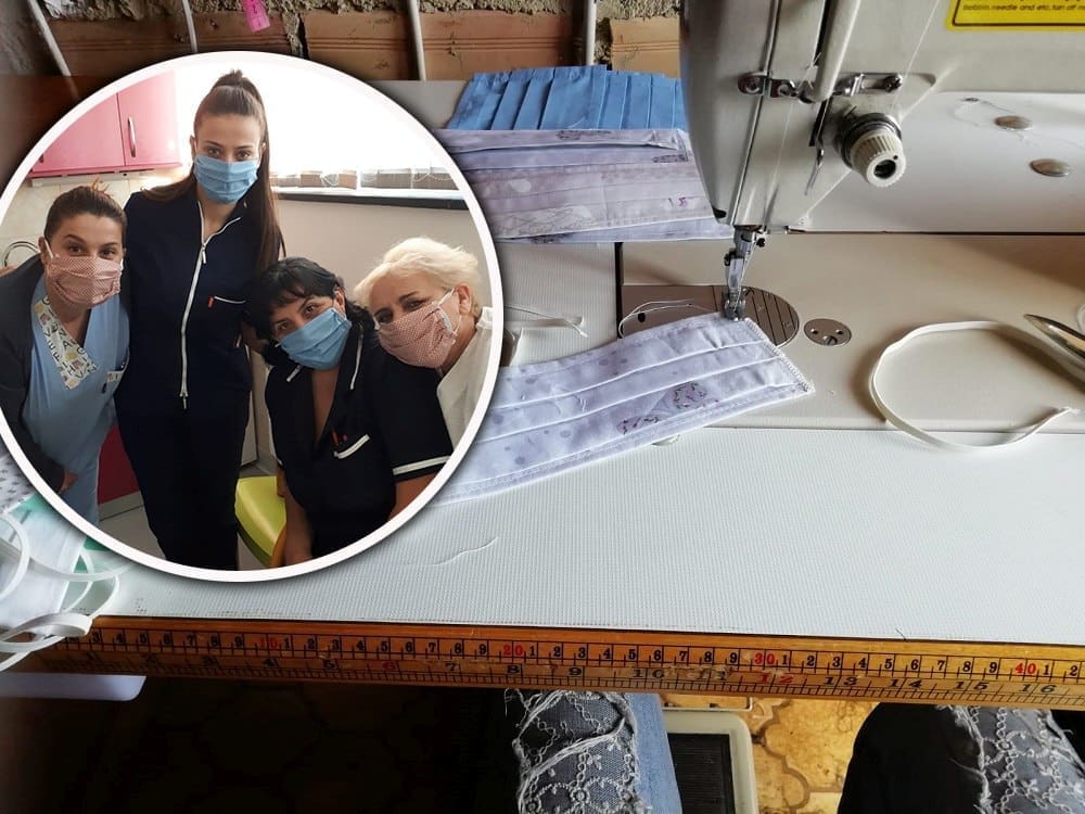SINJANKE VELIKOG SRCA Pokrenule besplatnu proizvodnju maski za medicinsko osoblje: "Nestalo nam je laštika, pomozite nam"