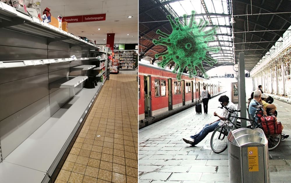 SPLIĆANKA IZ NJEMAČKE "Na ulicama gomile penzionera, u trgovinama nema brašna ni toalet papira"