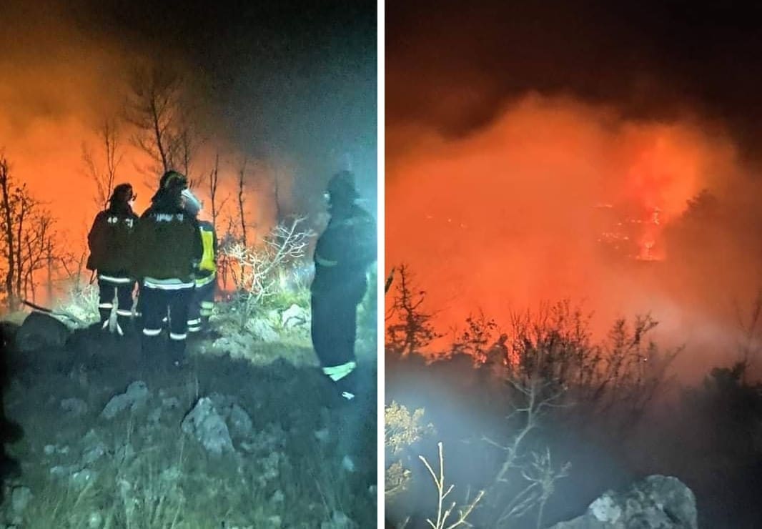 Požar kod Zelova aktivan drugi dan zaredom, situacija na Hvaru pod kontrolom