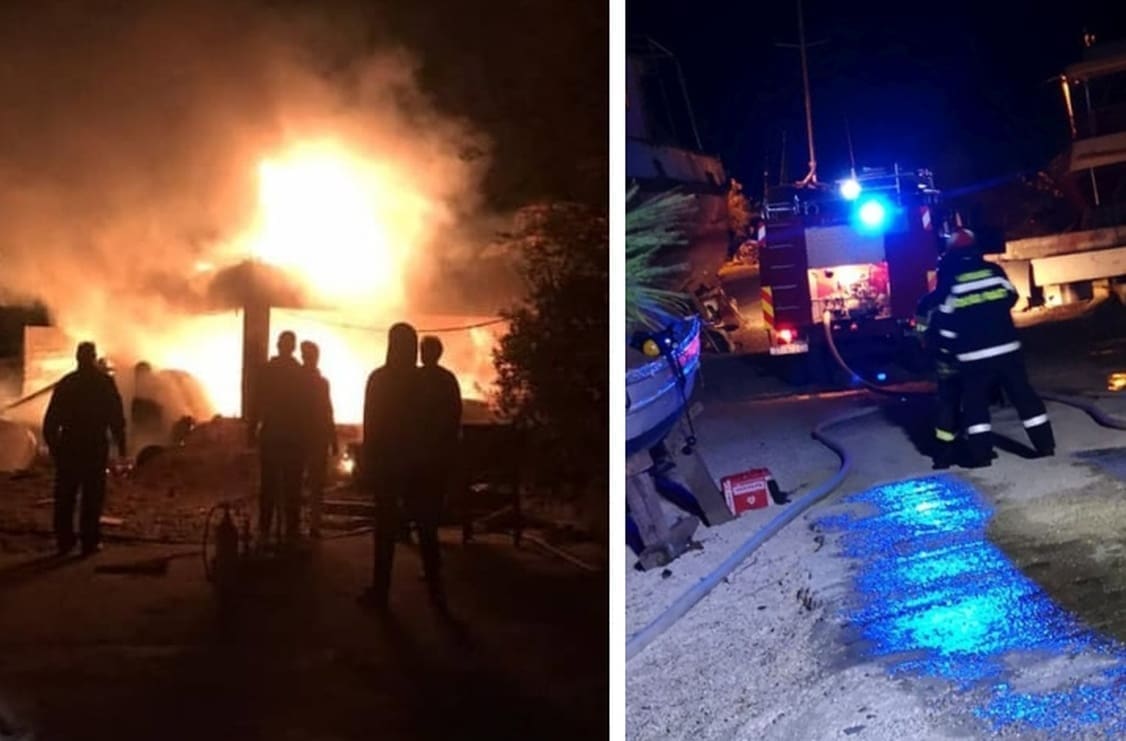 POŽAR GASILA DVA VATROGASNA DRUŠTVA: U Bajnicama planula pilana, izgorjela dva broda