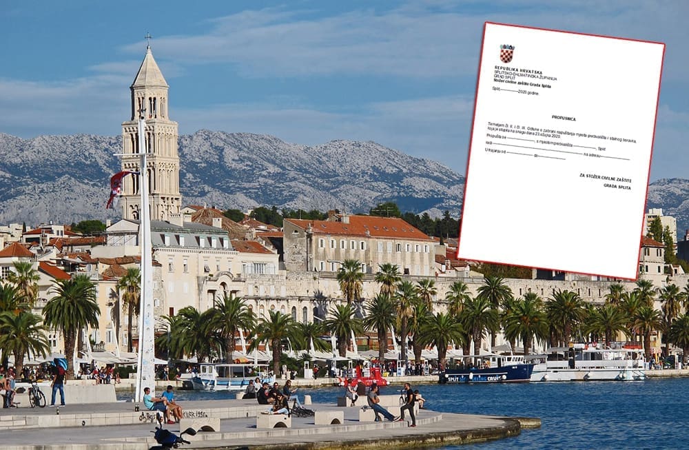 NOVI DETALJI Dopunjena Odluka o izdavanju propusnica, u rad Stožera uključeni splitski gradski vijećnici i predsjednici kotara